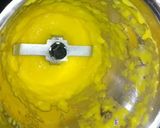 A picture of step 3 of Mango custard.