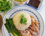 Foto langkah ke 8 dari resep Singapore Hainan Chicken Rice.