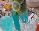 A picture of step 4 of Mint lemonade mojito.