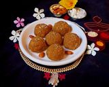 A picture of step 8 of Gujarati lunch thali.