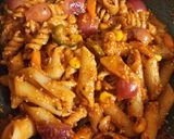 मिक्सड सॉस वेज पास्ता (Mixed Sauce veg Pasta recipe in Hindi) रेसिपी चरण 5 फोटो