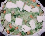 Foto del paso 3 de la receta: Tarta de pollo con brócoli