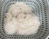Hình bước làm 2 của món Bún lạnh trộn kim chi cải non Hàn Quốc