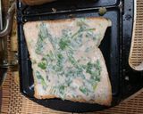 A picture of step 1 of Beans aloo sandwich.