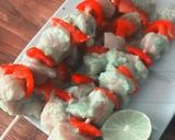 Une image de l'étape 3 de Brochettes blanc poulet.