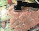 A picture of step 1 of Chicken Cutlets.