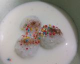 Foto langkah ke 4 dari resep Bola Nasi dengan Susu.