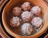 Hình bước làm 3 của món Xôi bọc thịt viên