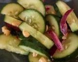 A picture of step 3 of Thai Cucumber Salad 😃.