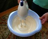 Lekváros- kókuszos piskóta recept fázis 1 fotója