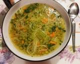 Mirelit zöldségekből leves, rizstésztával gluténmentesen recept lépés 2 foto
