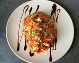 Une image de l'étape 4 de Tomate mozza et avocado.