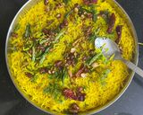 A picture of step 6 of Lemon 🍋 Rice With Cucumber 🥒 Pachadi.