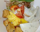Hình bước làm 9 của món Bún Thái Chay