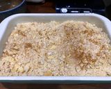 A picture of step 2 of Watermelon plum Crumble.