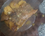 Foto del paso 7 de la receta: Papas al horno con centro de carne de cerdo ahogadas en cerveza
