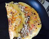 A picture of step 5 of Chicken omelette.