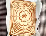 A picture of step 6 of Zebra Sponge Cake.