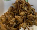 Foto langkah ke 2 dari resep Tumis tauge dada ayam untuk diet.