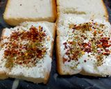 A picture of step 1 of Grilled Cheese Spread Sandwich.