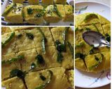 खमण ढोकळा (गुजराथ स्पेशल डिश) रेसिपी स्टेप 5 फोटो 