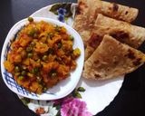 વટાણા કોબી નું શાક (Vatana Kobi Shak Recipe In Gujarati) રેસીપી સ્ટેપ2ફોટો