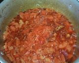 A picture of step 3 of Spaghetti with Spinach Sauce.