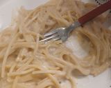 A picture of step 8 of Easy Alfredo Pasta.