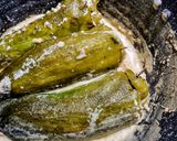 Foto del paso 3 de la receta: CAIGUA EMBUTIDA Con Relleno Árabe🌿🌿 y BERENJENA🍆🍆...!