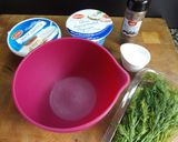 Foto del paso 1 de la receta: Blinis con rollitos de salmón