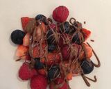 A picture of step 3 of Iced Summer Berries with Chocolate ‘Ice Magic’.