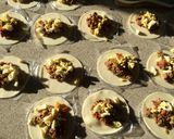 A picture of step 6 of Argentinian Carne Empanadas.