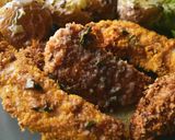 A picture of step 5 of Crispy Chicken Tenders In Garlic Lemon Butter & Pepper Sauce.