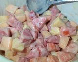 Foto langkah ke 5 dari resep 29#- salad buah.