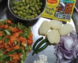 A picture of step 2 of Soya Veggies Stir Fry.