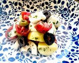 Foto del passaggio 8 della ricetta Insalata di Anelli di Totano, Sfiziosa