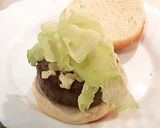 Foto del paso 3 de la receta Doble Cheese burger de Queso Azul y escamas de Parmesano