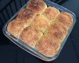 Foto langkah ke 8 dari resep Roti sobek lembut tanpa mixer.