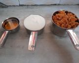 A picture of step 1 of Aata gur cake (wholwheat & jaggery cake).