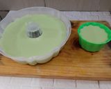 Foto langkah ke 5 dari resep 19. Puding daun pandan.
