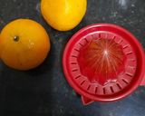 Foto del paso 1 de la receta: Crema de naranja (sin crema)