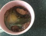 A picture of step 6 of 2 minutes chocolate cake.
