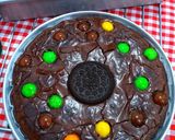 Foto langkah ke 6 dari resep Shiny Crust Brownie.