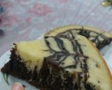 عکس مرحله 4 از دستور کیک زبرا بدون فر مینو پز