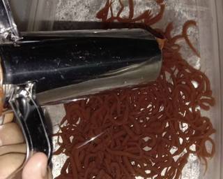 Cendol coklat - Step 3