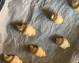Francia vajas croissant recept fázis 13 fotója