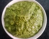 A picture of step 2 of Basil Walnut Pesto.