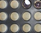 A picture of step 6 of Mini Blueberry Tart [using muffin tin].