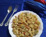 A picture of step 7 of Pasta in white Butter.