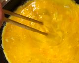 A picture of step 5 of Japanese Egg Wrapped Tomato Chicken Rice (Omu Rice).